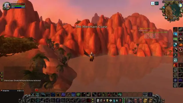 Flickering Flames in Kalimdor